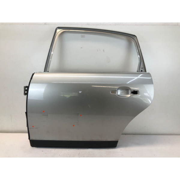 Porta Traseira Esquerda Citroen C4 Pallas 2007 2013 Detalhe Traseira Esquerda Prateado