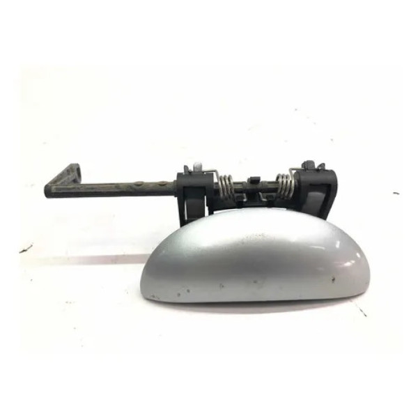 Maçaneta Externa Dianteira Direita - Peugeot 206 207 Prata