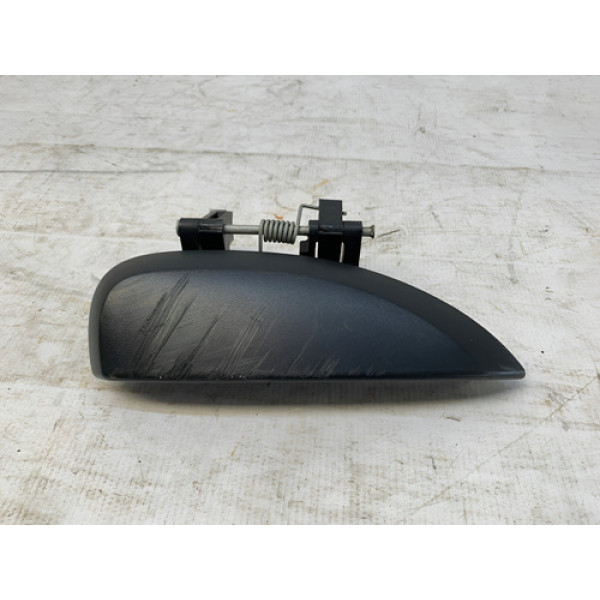 Maçaneta Externa Direita Renault Kwid Preto Fosco Detalhe Dianteira/traseira