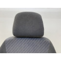 Banco Dianteiro Esquerdo Civic 2001 2006 Tecido Detalhe Cinza-escuro