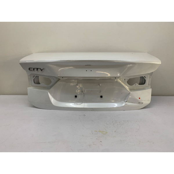 Tampa Traseira Honda City Ex Flex At 2018 2020 Detalhe Branco