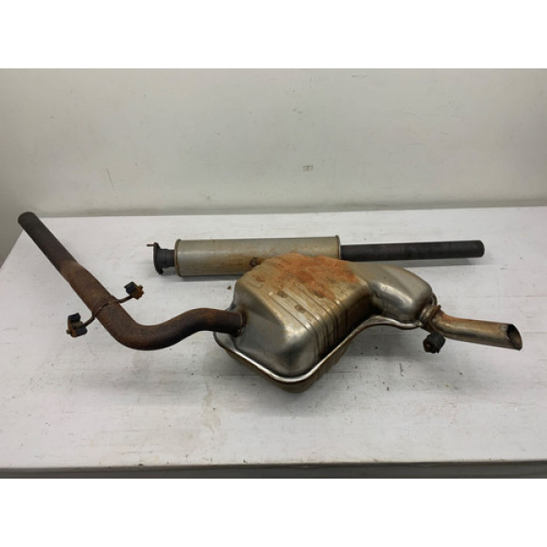 Escapamento Completo Volvo V70 2.4t 2000 2006 Detalhe