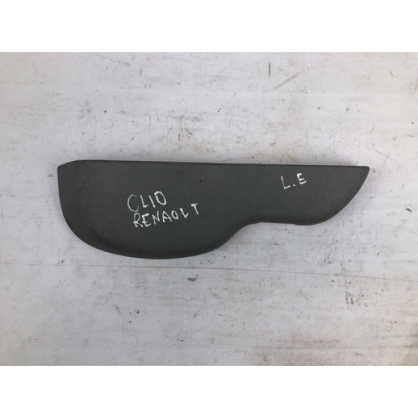 Acabamento Banco Dianteiro Esquerdo Renault Clio 2000 2012 Cinza