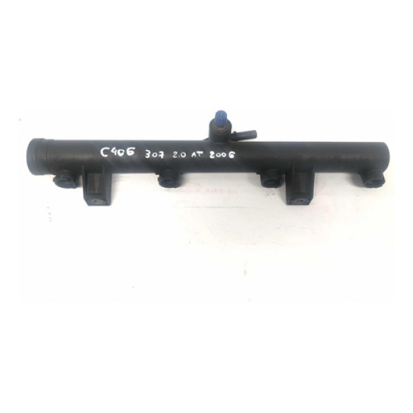 Flauta Bico Injetor Peugeot 307 2.0 2002 2006