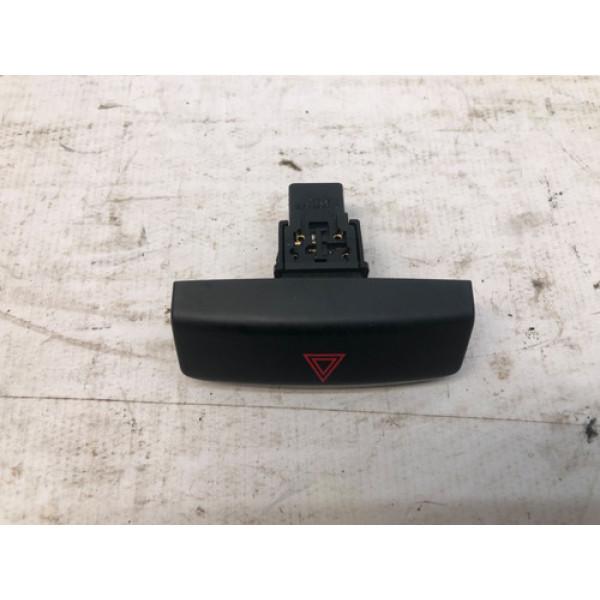 Botão Pisca Alerta Nissan Livina 2009 2014 Cinza-escuro