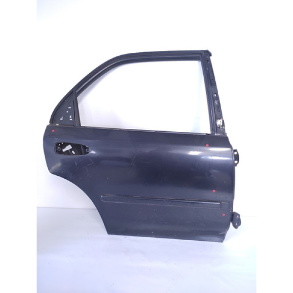 Porta Traseira Direita Honda Civic Sedan 1992 1995 Detalhe Traseira Preto