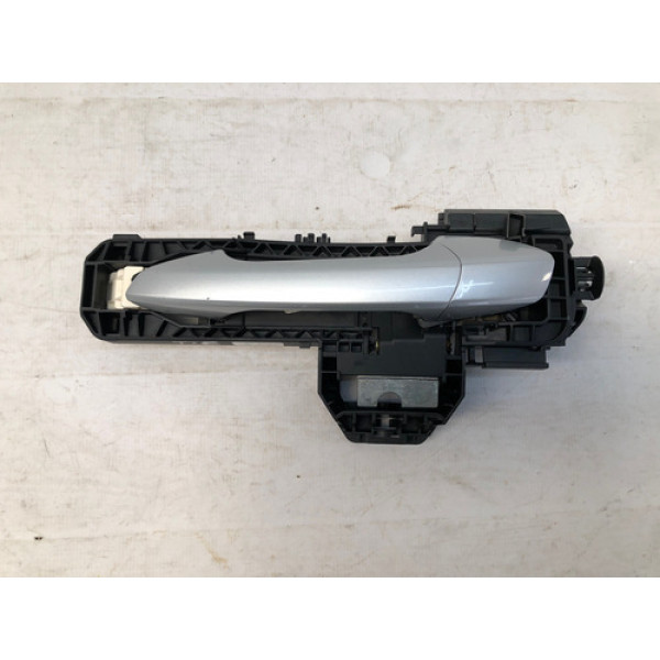 Maçaneta Externa Traseira Esquerda Mercedes C180 2011 2012 Prateado Traseira