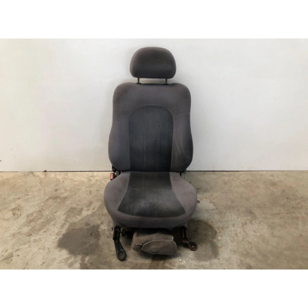 Banco Dianteiro Esquerdo Escort Glx 1997 2003 Tecido Detalhe Cinza