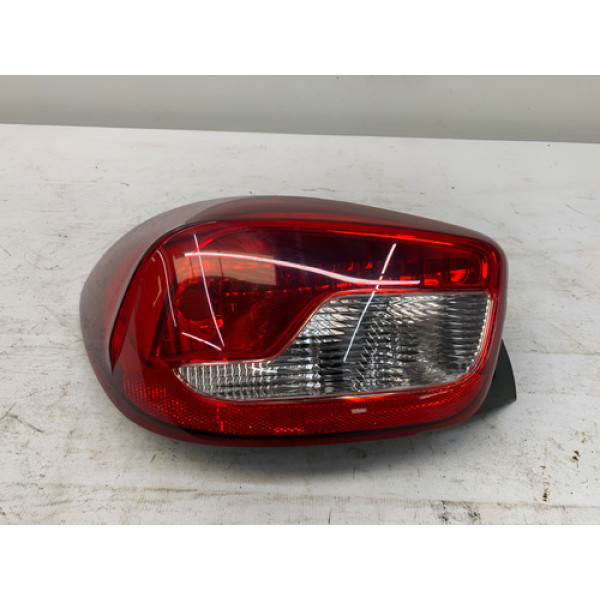 Lanterna Traseira Esquerda Renault Kwid 2017 2021 Esquerdo/motorista Vermelho