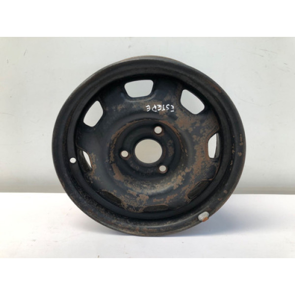 Roda Ferro Aro 13 4x108mm Peugeot 106 1994 1996 Preto