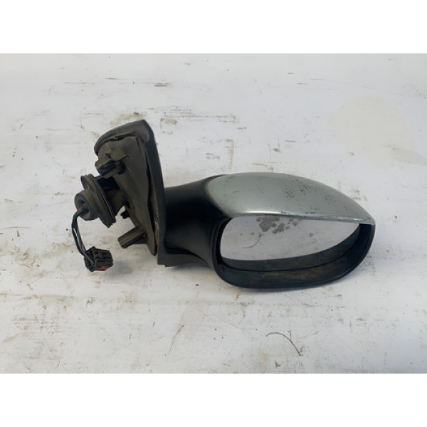 Retrovisor Direito Peugeot 206 2005 Prata