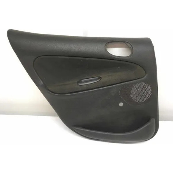 Forro De Porta Traseiro Esquerdo 206 Preto Sem Furo Trava