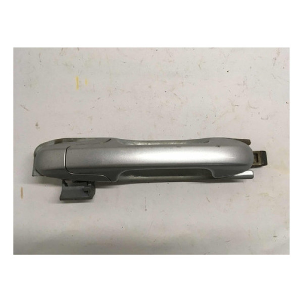 Maçaneta Externa Traseira Esquerda - Accord 2003 2006 Prata Traseira