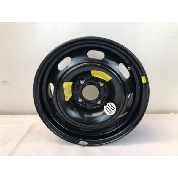 Roda Ferro Aro 15 4x108 Citroën C4 Pallas 2007 2013 Preto