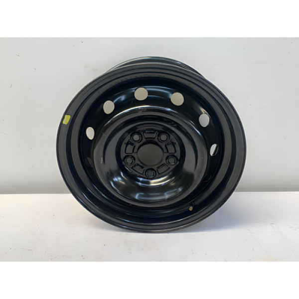 Roda Ferro Estepe Aro 16 5x115 Honda New Civic 2007 2011 Preto