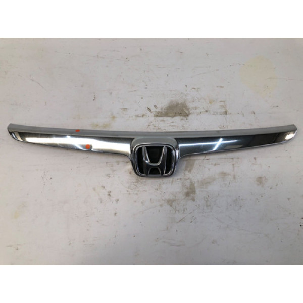 Friso Grade Para Choque Dianteiro New Civic 2007 2011 Det Prateado