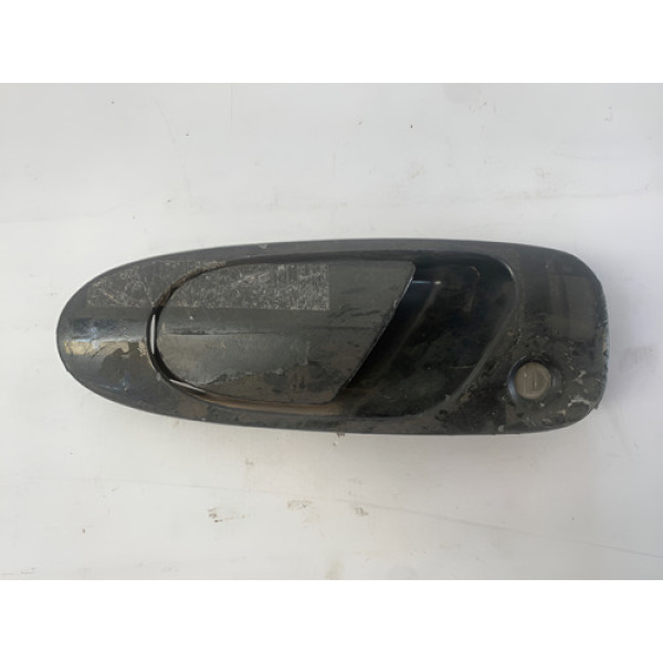 Maçaneta Externa Dianteira Esquerda Civic 1992 1995 2p Det Preto Dianteira