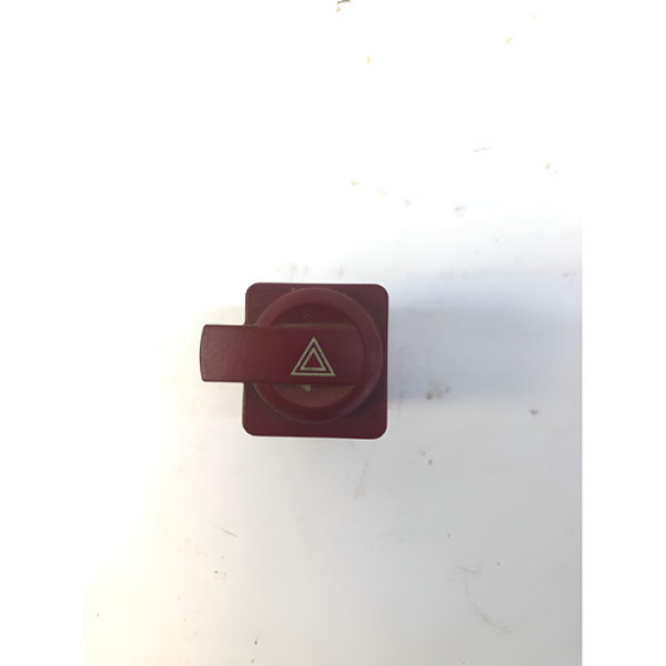 Botão Pisca Alerta Citroen C4 Pallas Hatch 2006 2012 Vermelho