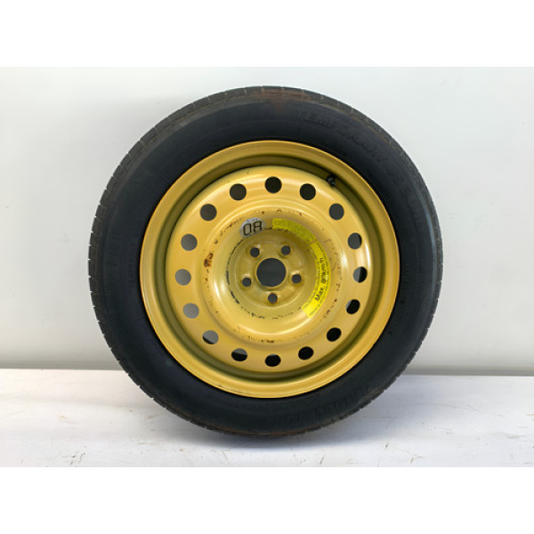 Roda Estepe Fino Aro 17 5x100mm Subaru Forester 2013 2018 Amarelo