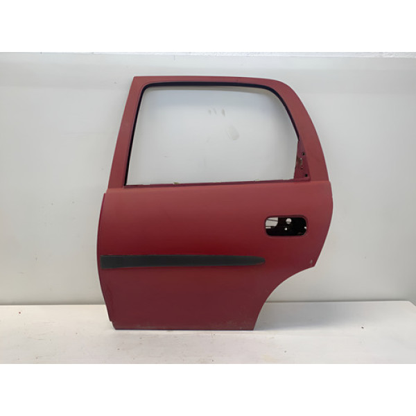 Porta Traseira Esquerda Gm Corsa Sedan Wind 1994 2001 Traseira Esquerdo Vermelho