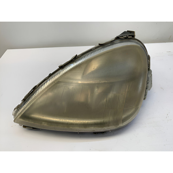 Farol Esquerdo Mercedes Classe A 160 190 1999 2005 Detalhe Esquerdo/motorista
