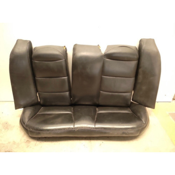 Jogo Banco Traseiro Honda Civic 1996 2000 Couro Preto 