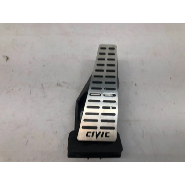 Capa Pedal Acelerador Honda New Civic 1.8 Lxs At 2007 2011 Prateado