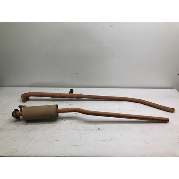 Intermediário Escapamento Abafador Civic 1.7 2001 2006