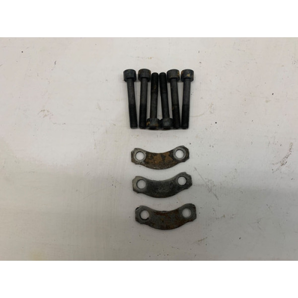 Kit Parafuso Tulipa Semi Eixo Vw Gol 1.6 Cht 1992 1994 Prateado