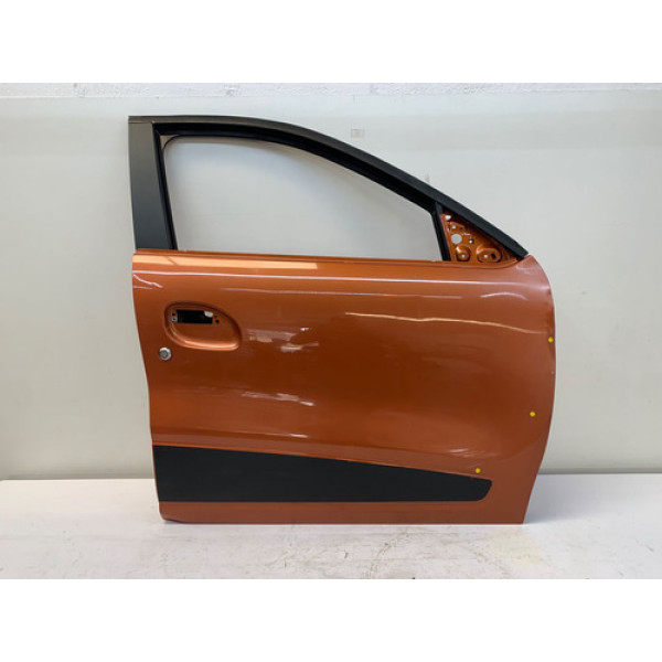 Porta Dianteira Direita Renault Kwid 1.0 Zen 2017 2021 Det Dianteira Direita Laranja