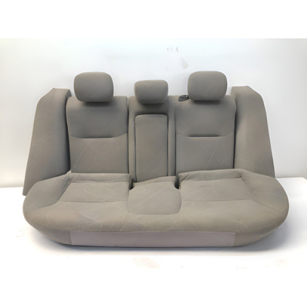 Jogo Banco Traseiro Honda Civic G9 2012 2015 Tecido Bege