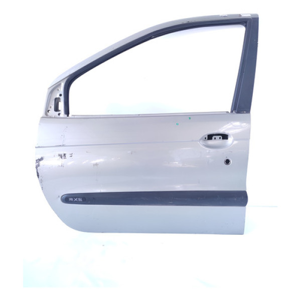 Porta Dianteira Esquerda Scenic 1999 2010 * Detalhe Dianteira Esquerda Prateado