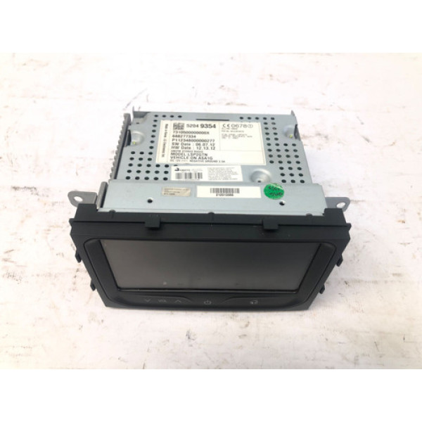 Tela Central Multimidia Gm Onix Lt 2012 2015 688277334