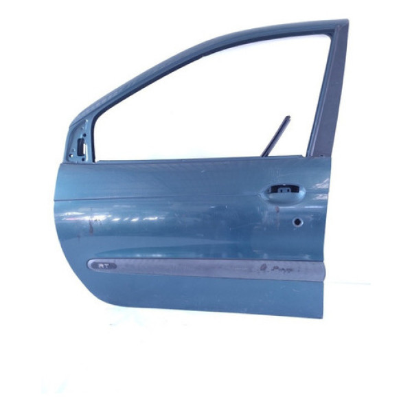 Porta Dianteira Esquerda Renault Scenic 1999 2010 Dianteira Esquerda Verde-escuro