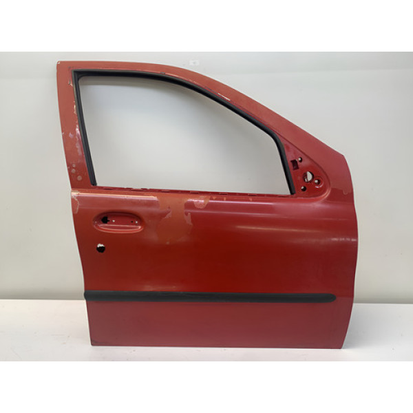 Porta Dianteira Direita Fiat Palio Fire 2001 2006 4 Porta  Dianteira Direito Vermelho