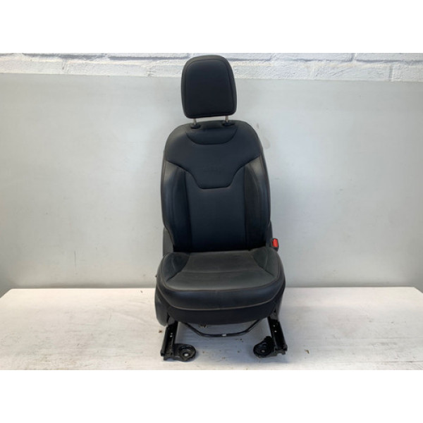 Banco Dianteiro Direito Jeep Compass 2016 2021 Couro Preto