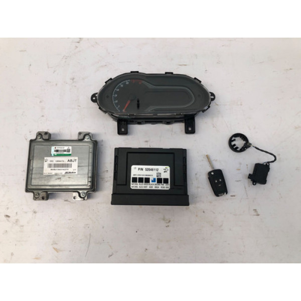 Kit Code Modulo Injeção Gm Onix 1.4 8v Lt Flex Mt 2012 2015