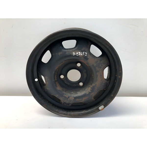 Roda Ferro Aro 13 4x108mm Peugeot 106 1994 1996 Preto