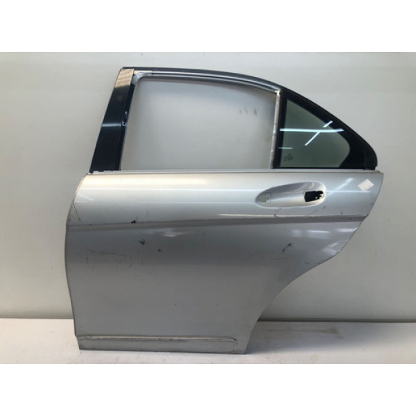 Porta Traseira Esquerda Mercedes C200 2008 2013 * Detalhe