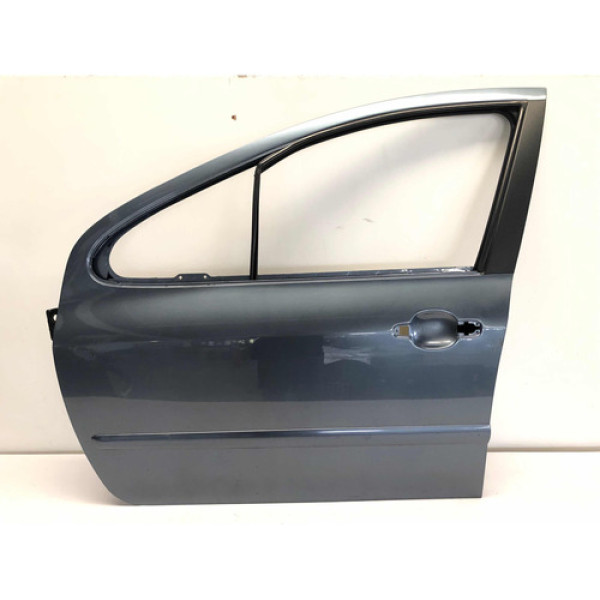 Porta Dianteira Esquerda Peugeot 307 2002 2006 Cinza