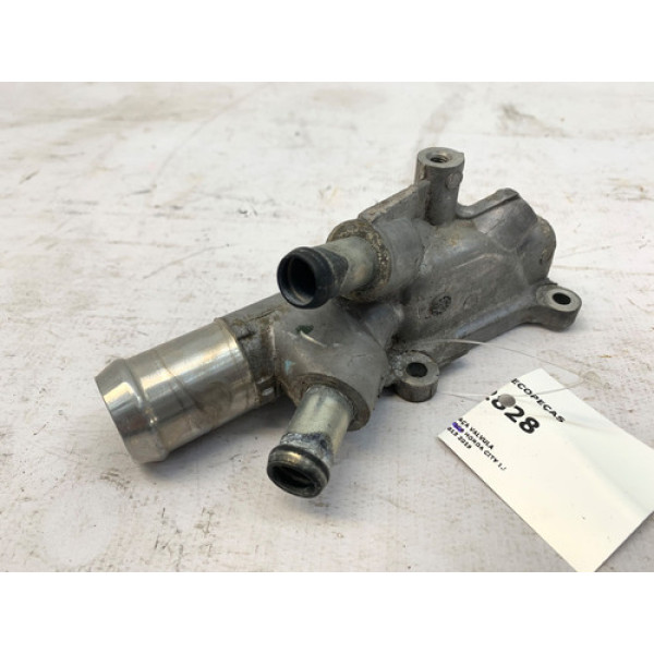 Flange Agua Cabeçote Motor Honda City 1.5 2015 2019