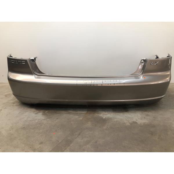 Para Choque Traseiro Honda Civic 2001 2003 Dourado Detalhe