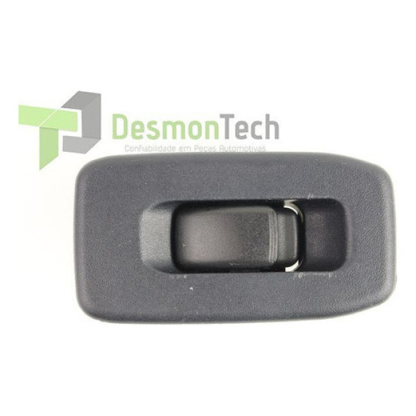 Botão Do Vidro Elétrico Da Porta Traseira Esquerda Pajero Tr Preto Traseira
