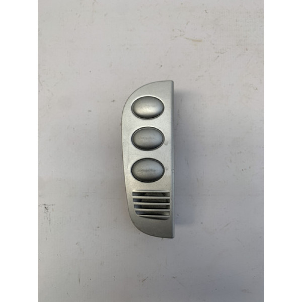 Moldura Botão Falso Painel Central C3 2003 2011