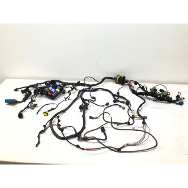 Chicote Cofre Farol Citroen C3 1.5 8v Mt 2013 2016