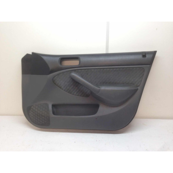 Forro Porta Dianteiro Direito Civic 2001 2006 Tecido Cinza