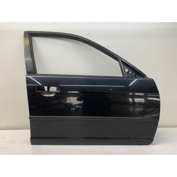 Porta Dianteira Direita Honda Civic 2001 2006 Preta Detalhe Dianteira Direta Preto
