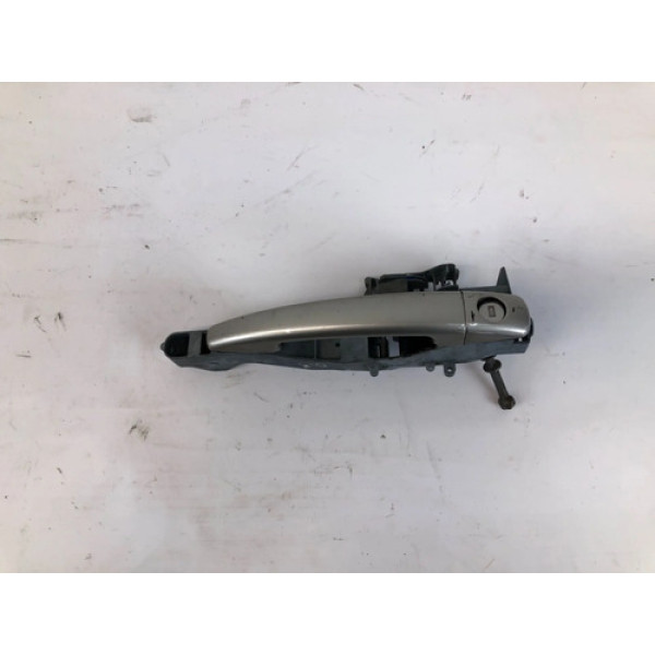 Maçaneta Externa Dianteira Esquerda C4 Pallas 2007 2013 Prateado Dianteira