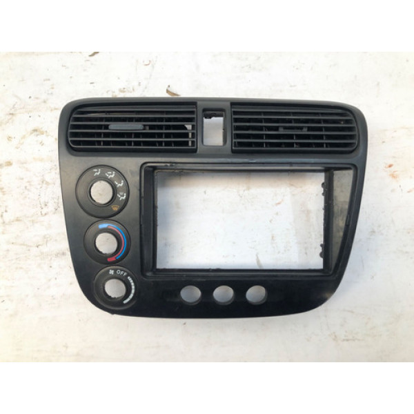 Moldura Comando Difusor Ar Civic 2001 2006 Detalhe