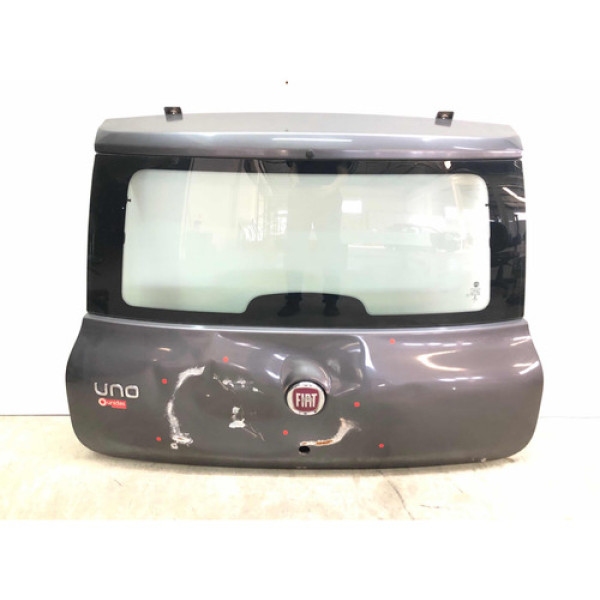 Tampa Traseira Fiat Uno 2015 2021 Detalhe